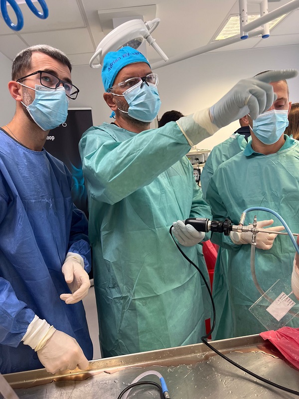 Instruktor na kursie